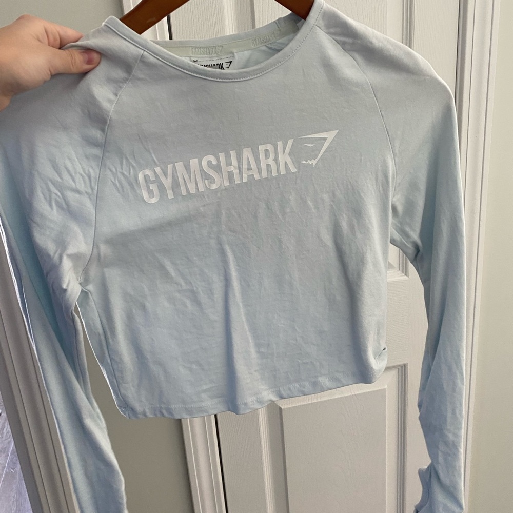 gymshark long sleeve crop top
